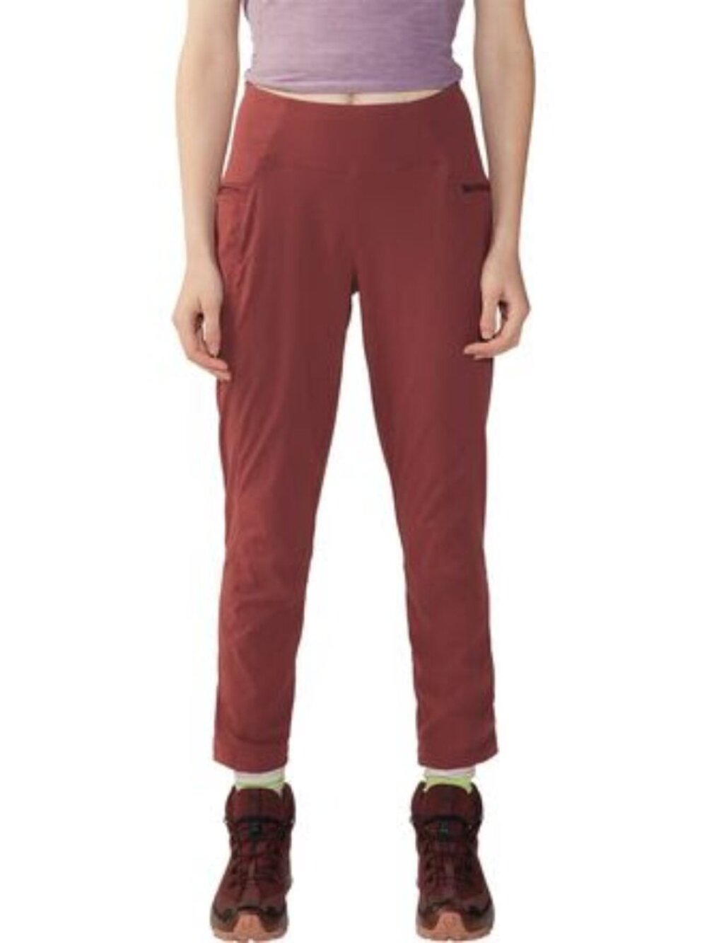 NWT! Small Mountain Hardwear Dynama High Rise Pant in Pluot Red/Burgundy